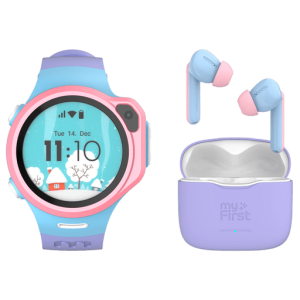 myFirst Fone R1s Kids Watch Bundle mit CareBuds (Ausstellmodell)