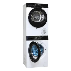 Bauknecht Set WAEN 85353 B + TRCEF 118 – Waschturm Set